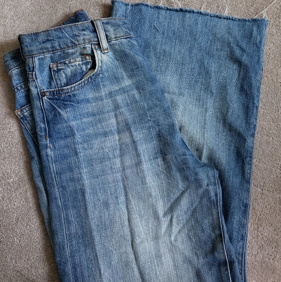 ZARA Womens Wide Leg Jeans - size 2 - Picture 5 of 6